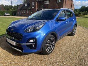 2019 Kia Sportage 1.6 T-Gdi 4 in Blue — image 5