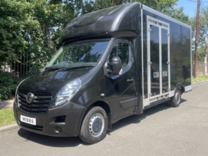 2021 Vauxhall Movano 2.3 Cdti 3500 Biturbo Luton Low Loader in Black — image 3