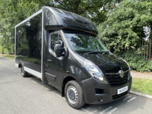 2021 Vauxhall Movano 2.3 Cdti 3500 Biturbo Luton Low Loader in Black — image 4