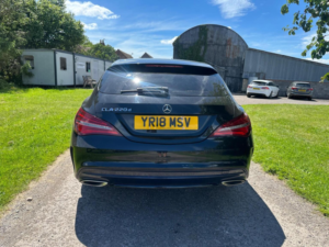 2018 Mercedes-Benz Cla 2.1 Cla220d Amg Line Shooting Brake 7g-Dct Euro 6 (s/s) 5dr in Black — image 3