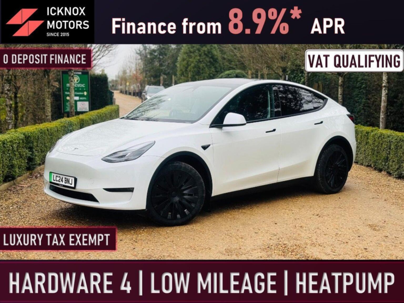 2024 Tesla Model Y (dual Motor) Long Range Auto 4wde 5dr in White — image 1