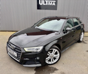 2019 Audi A3 1.6 Tdi 30 S Line Sportback Euro 6 (s/s) 5dr in Black — image 2