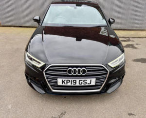 2019 Audi A3 1.6 Tdi 30 S Line Sportback Euro 6 (s/s) 5dr in Black — image 4