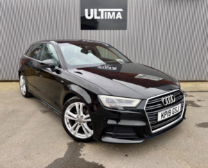 2019 Audi A3 1.6 Tdi 30 S Line Sportback Euro 6 (s/s) 5dr in Black — image 5