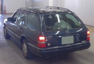 1996 Mercedes-Benz 280 Ref 8760 - In Transt Refundable Deposit Can Secure - Mercedes Benz W124 E280 Estate (rhd - Ex Japan) in Black — image 3