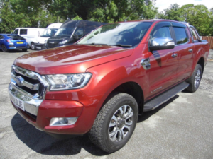 2018 Ford Ranger 2.2 Tdci Limited 1 Auto 4WD Euro 5 4dr in Red — image 3