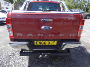 2018 Ford Ranger 2.2 Tdci Limited 1 Auto 4WD Euro 5 4dr in Red — image 6