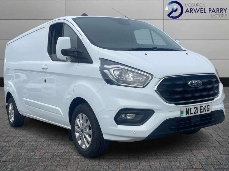 2021 Ford Transit Custom 2.0 Transit Custom Limited Van 300 L2 2.0l Ecoblue 130ps Fwd 6 Speed Manual in White — image 1