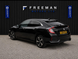 2018 Honda Civic 1.6 I-Dtec Sr Euro 6 (s/s) 5dr in Black — image 6