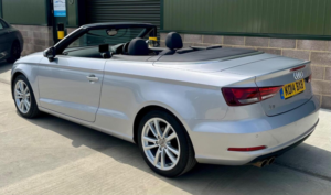 2014 Audi A3 Cabriolet 1.4 Tfsi Cod Sport S Tronic Euro 6 (s/s) 2dr in Silver — image 2