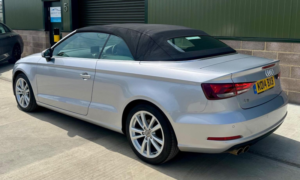 2014 Audi A3 Cabriolet 1.4 Tfsi Cod Sport S Tronic Euro 6 (s/s) 2dr in Silver — image 4