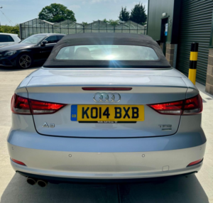 2014 Audi A3 Cabriolet 1.4 Tfsi Cod Sport S Tronic Euro 6 (s/s) 2dr in Silver — image 5