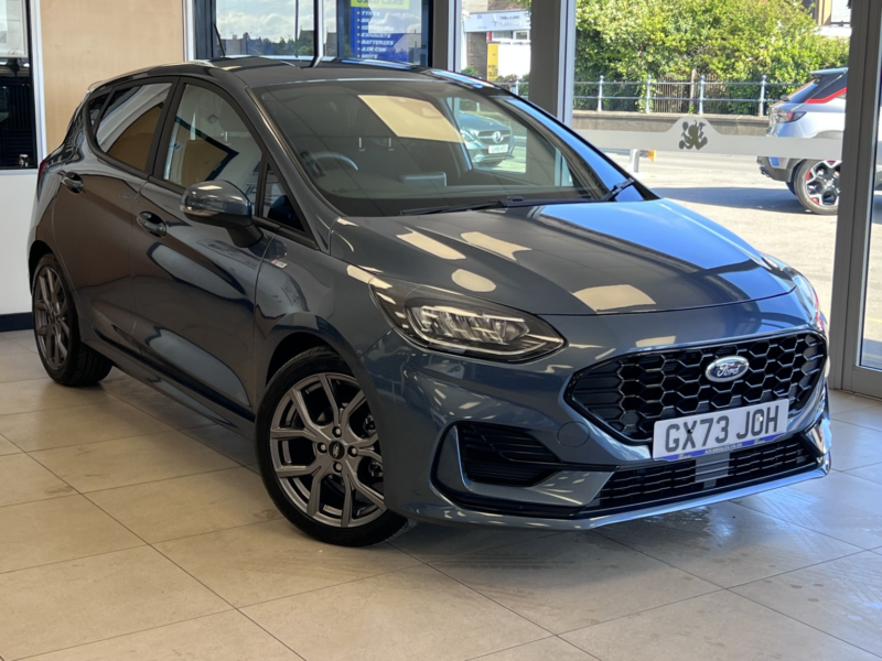2024 Ford Fiesta 1.0 Fiesta St-Line 5 Door 1.0l Ecoboost 125ps Mhev Fwd 6-Speed Manual in Blue — image 1
