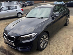 2017 BMW 2 Series 1.5 218i Sport Auto Euro 6 (s/s) 2dr in Black — image 2
