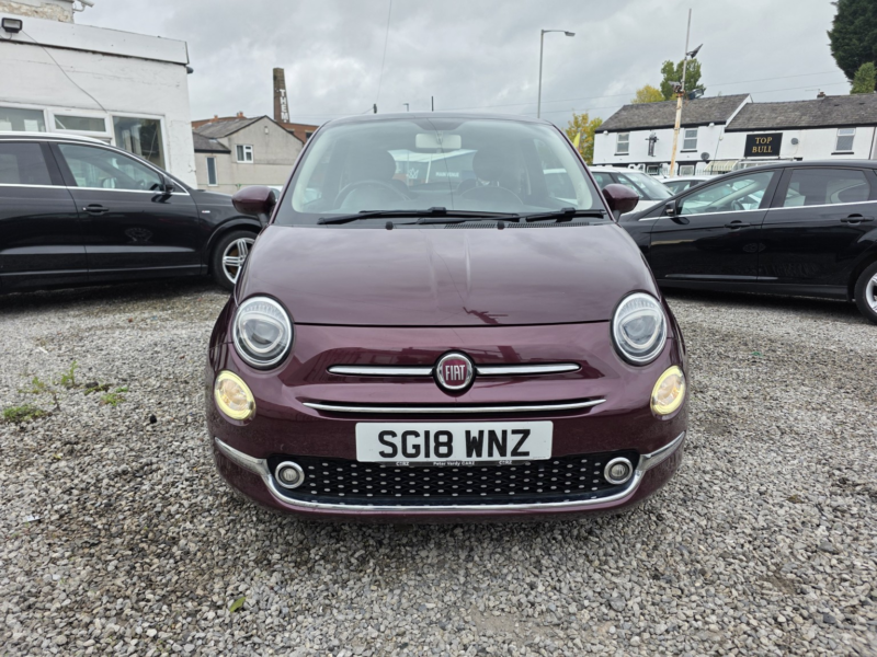 2018 Fiat 500 1.2 500 E6b 1.2 69hp Lounge in Red — image 1