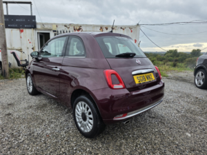 2018 Fiat 500 1.2 500 E6b 1.2 69hp Lounge in Red — image 6