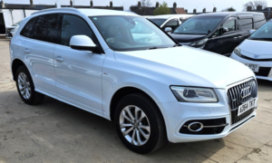 2014 Audi Q5 2.0l Tfsi Quattro- S Line - Ulez/caz Pass-Free 18months Gold Warranty & 12 Months Aa Breakdown Cover. in White — image 2
