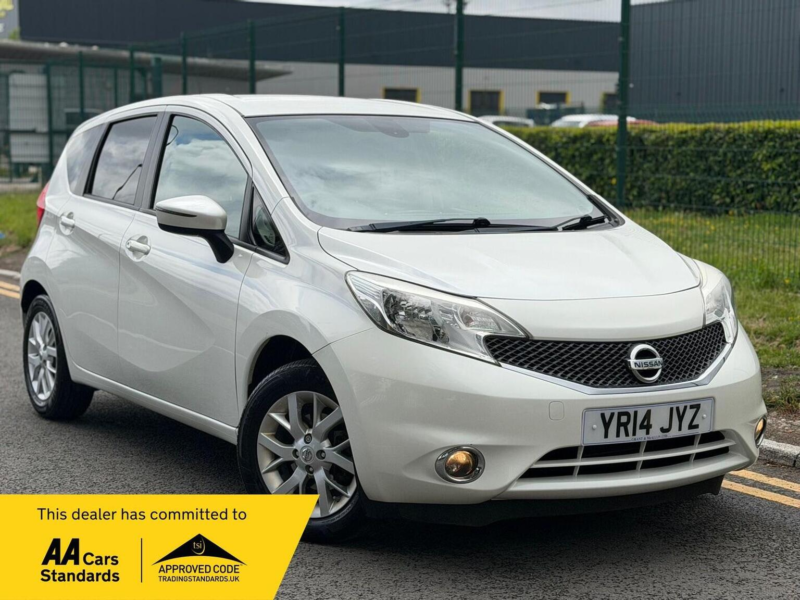 2014 Nissan Note 1.2 12v Acenta Premium Euro 5 (s/s) 5dr in White — image 1