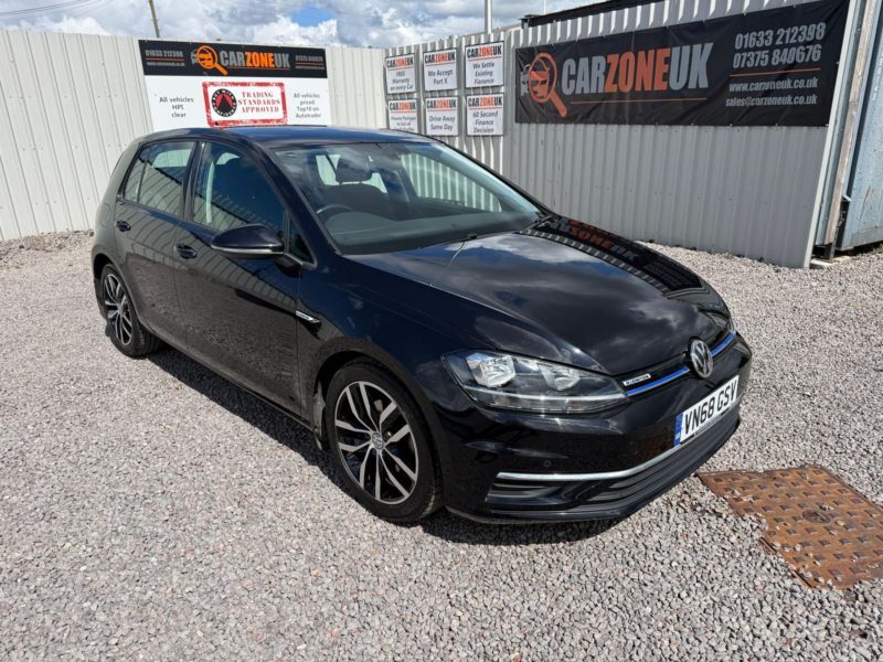 2018 Volkswagen Golf 1.5 Tsi Evo Se Nav Hatchback 5dr Petrol DSG Euro 6 (s/s) (130 Ps) in Black — image 1