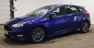 2017 Ford Focus 1.0t Ecoboost St-Line Euro 6 (s/s) 5dr in Blue — image 6