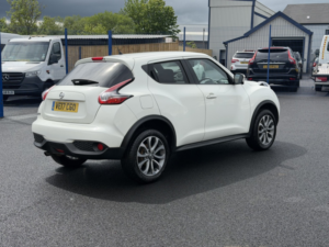 2017 Nissan Juke 1.2 Dig-T Tekna in White — image 5