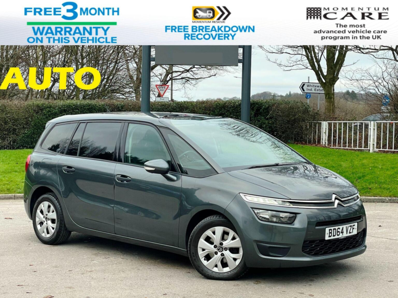 2014 Citroen Grand C4 Picasso 1.6 E-Hdi Airdream Vtr+ Etg6 Euro 5 (s/s) 5dr in Grey — image 1