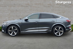 2022 Audi E-Tron S Sportback Auto Quattro 5dr 95kwh (11kw Charger) in Grey — image 4