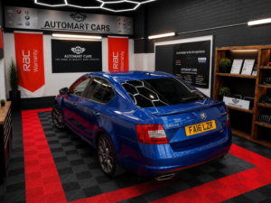 2016 Skoda Octavia 2.0 Tdi Vrs Euro 6 (s/s) 5dr (snav) in Blue — image 4