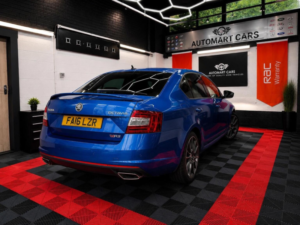 2016 Skoda Octavia 2.0 Tdi Vrs Euro 6 (s/s) 5dr (snav) in Blue — image 6