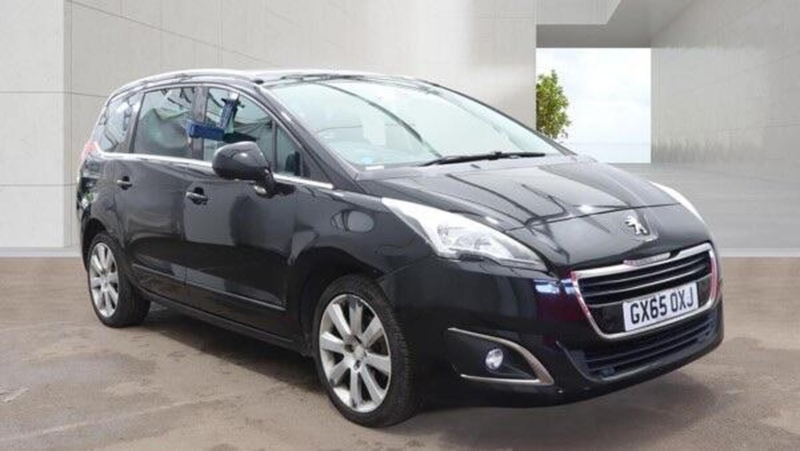 2015 Peugeot 5008 1.6 Bluehdi Allure Etg Euro 6 (s/s) 5dr in Black — image 1