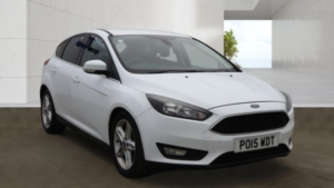 2015 Ford Focus 1.0 T Ecoboost Zetec White 5dr Lowtax+satnav in White — image 3