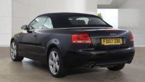 2007 Audi A4 Cabriolet 1.8t S Line 2dr in Black — image 4