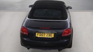 2007 Audi A4 Cabriolet 1.8t S Line 2dr in Black — image 6