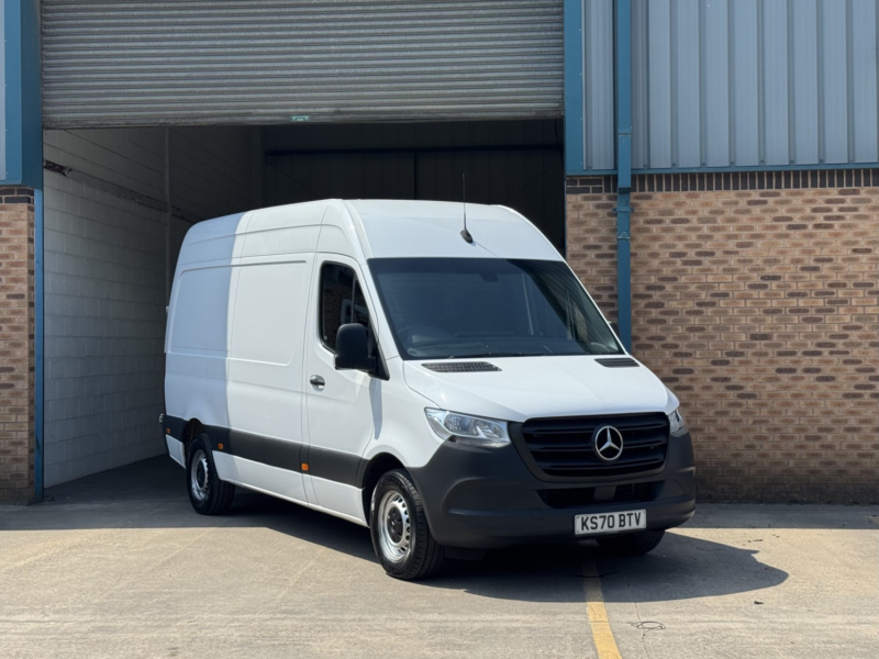 2020 Mercedes-Benz Sprinter 2.0 315 Cdi Progressive Rwd L2 H2 Mwb High Roof Euro 6 (s/s) 5dr (150bhp) in White — image 1