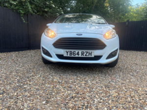 2015 Ford Fiesta 1.25 Zetec Euro 6 3dr in White — image 4