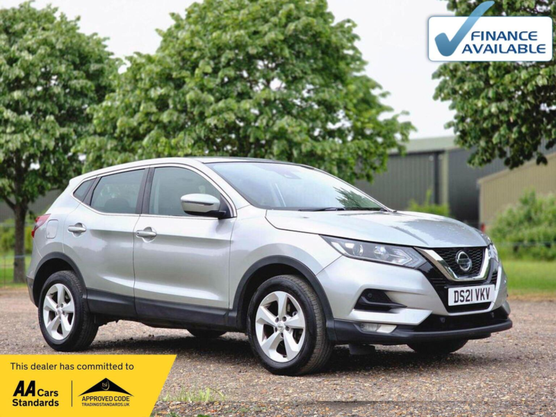 2021 Nissan Qashqai 1.3 Dig-T Acenta Premium Dct Auto Euro 6 (s/s) 5dr in Silver — image 1