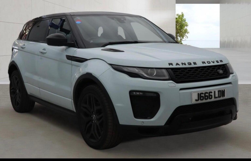 2016 Land Rover Range Rover Evoque 2.0 Td4 Hse Dynamic Auto 4WD Euro 6 (s/s) 5dr in Blue — image 1
