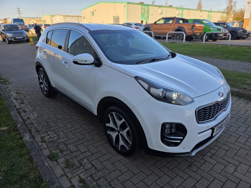 2018 Kia Sportage 1.7 Crdi Gt-Line in White — image 1