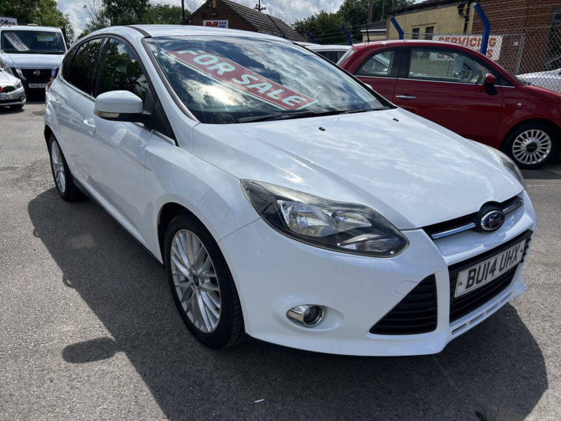 2014 Ford Focus 1.6 Tdci Zetec in White — image 1