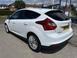 2014 Ford Focus 1.6 Tdci Zetec in White — image 3