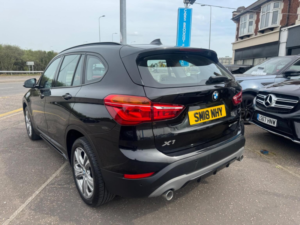 2018 BMW X1 2.0 20d Sport Auto Xdrive Euro 6 (s/s) 5dr in Black — image 3