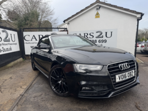 2016 Audi A5 Cabriolet 2.0 Tdi S Line Special Edition Plus in Black — image 3