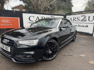 2016 Audi A5 Cabriolet 2.0 Tdi S Line Special Edition Plus in Black — image 5