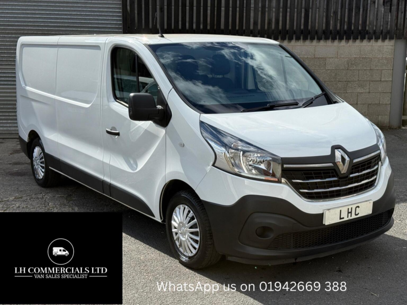 2021 Renault Trafic 2.0 Dci Energy 30 Business+ Lwb Standard Roof Euro 6 (s/s) 5dr in White — image 1