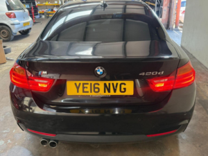 2016 BMW 4 Series 2.0 420d M Sport Auto Euro 6 (s/s) 2dr in Black — image 6