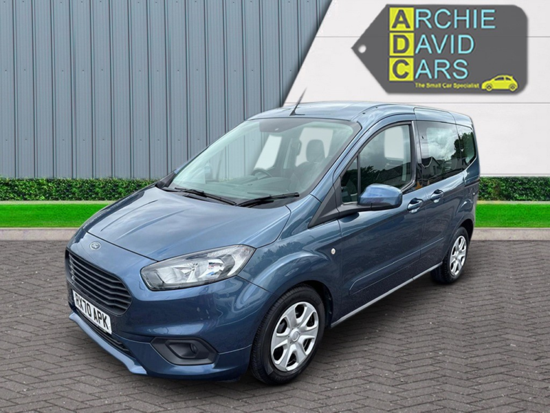 2020 Ford Tourneo Courier 1.5 Tdci Zetec Wav Wheelchair Accessible in Blue — image 1