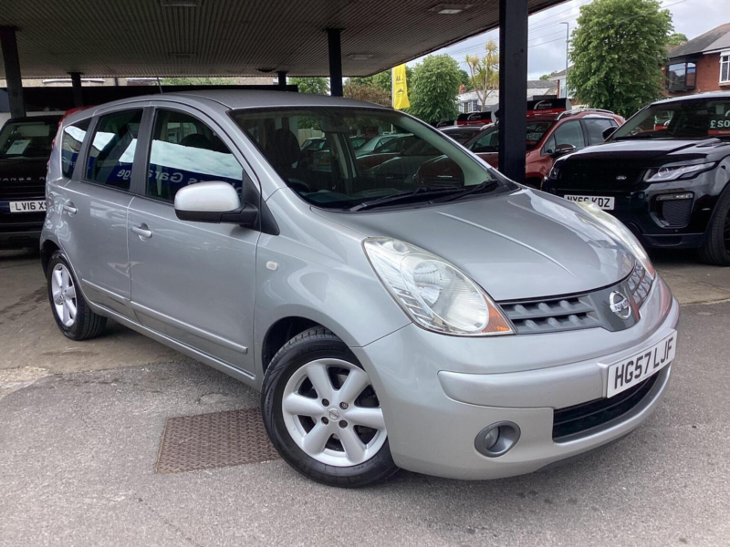 2007 Nissan Note 1.6 16v Acenta Auto Euro 4 5dr in Silver — image 1