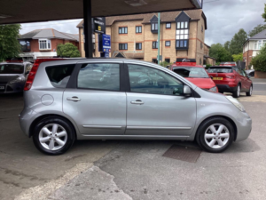 2007 Nissan Note 1.6 16v Acenta Auto Euro 4 5dr in Silver — image 2