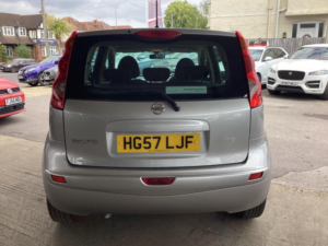 2007 Nissan Note 1.6 16v Acenta Auto Euro 4 5dr in Silver — image 6