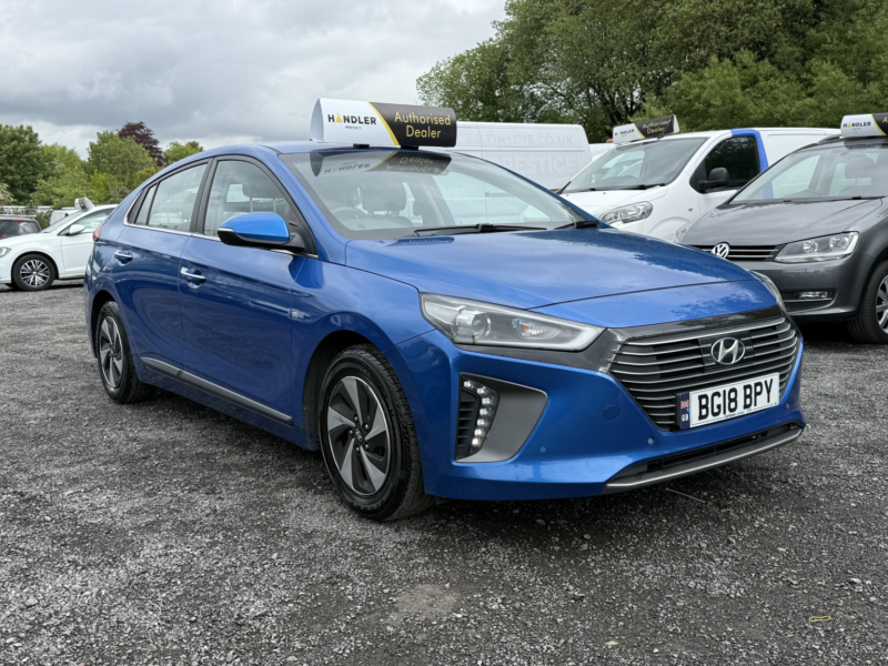 2018 Hyundai Ioniq 1.6 Ioniq Hev Prem Se 1.6 Gdi My18 in Blue — image 1